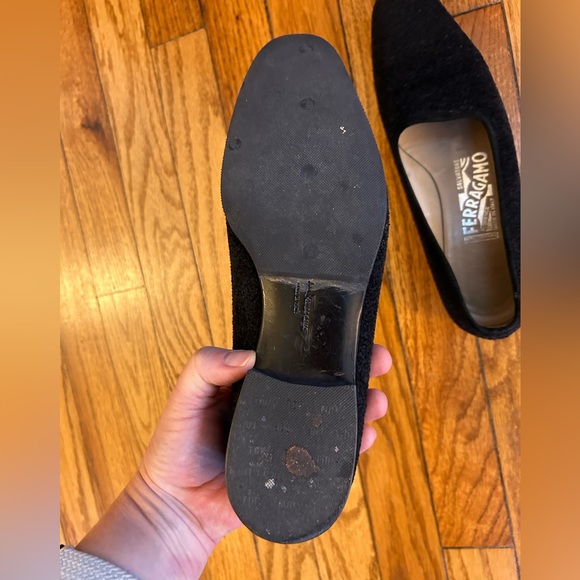 Salvatore Ferragamo Vintage Boucle Flats, size 6.5 - Picture 8 of 10